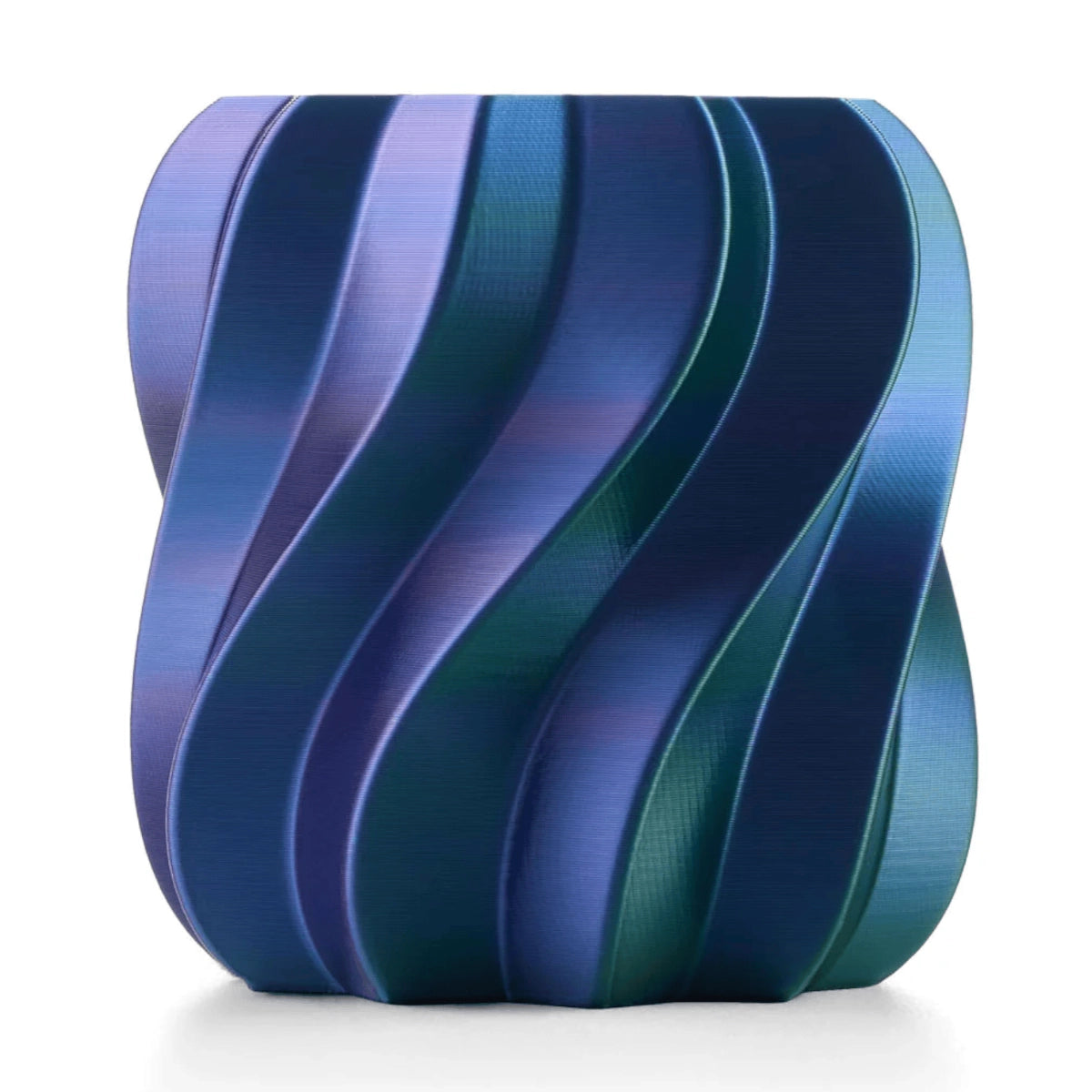 Anycubic PLA Silk Tri-colour Filament 1kg – Blue/Green/Purple