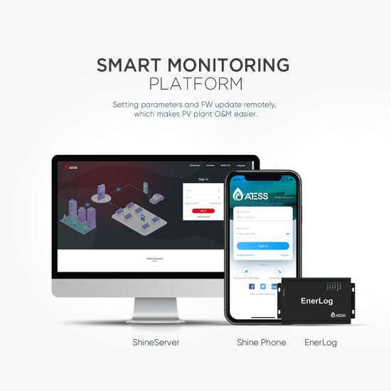 ATESS Remote monitoring and control module - EnerLog