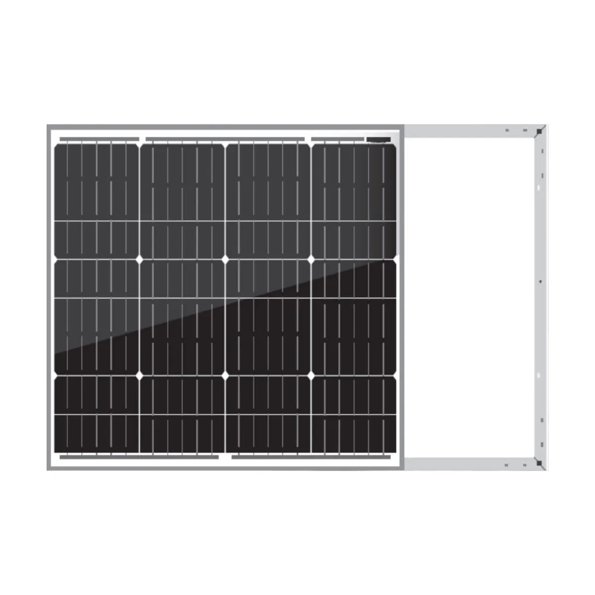 NT Solar 120W M10 Mono Crystalline Solar Panel