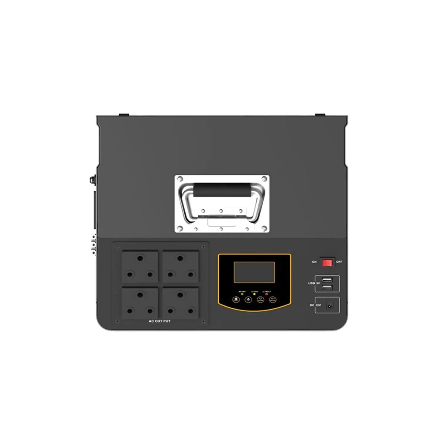 NavaSolar Trolley Inverter 3KW/24VDC 2560WH LiFePO4 SA Outlets