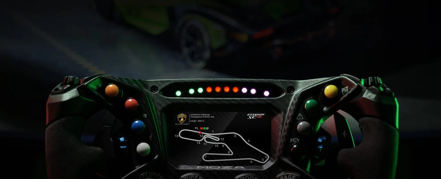 Lamborghini Essenza SCV12 Sim-Racing Steering Wheel