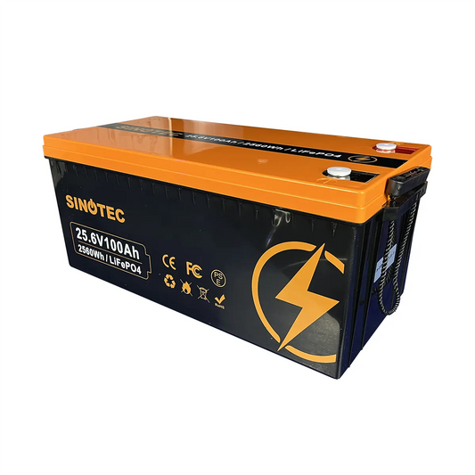 Sinotec LifePO4 Battery 24V 2.5kW 100Ah