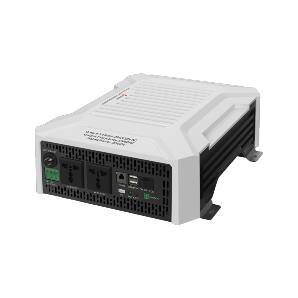 SRNE 3KW IC Series High Frequency Pure Sine Wave 4x4 Inverter 24V