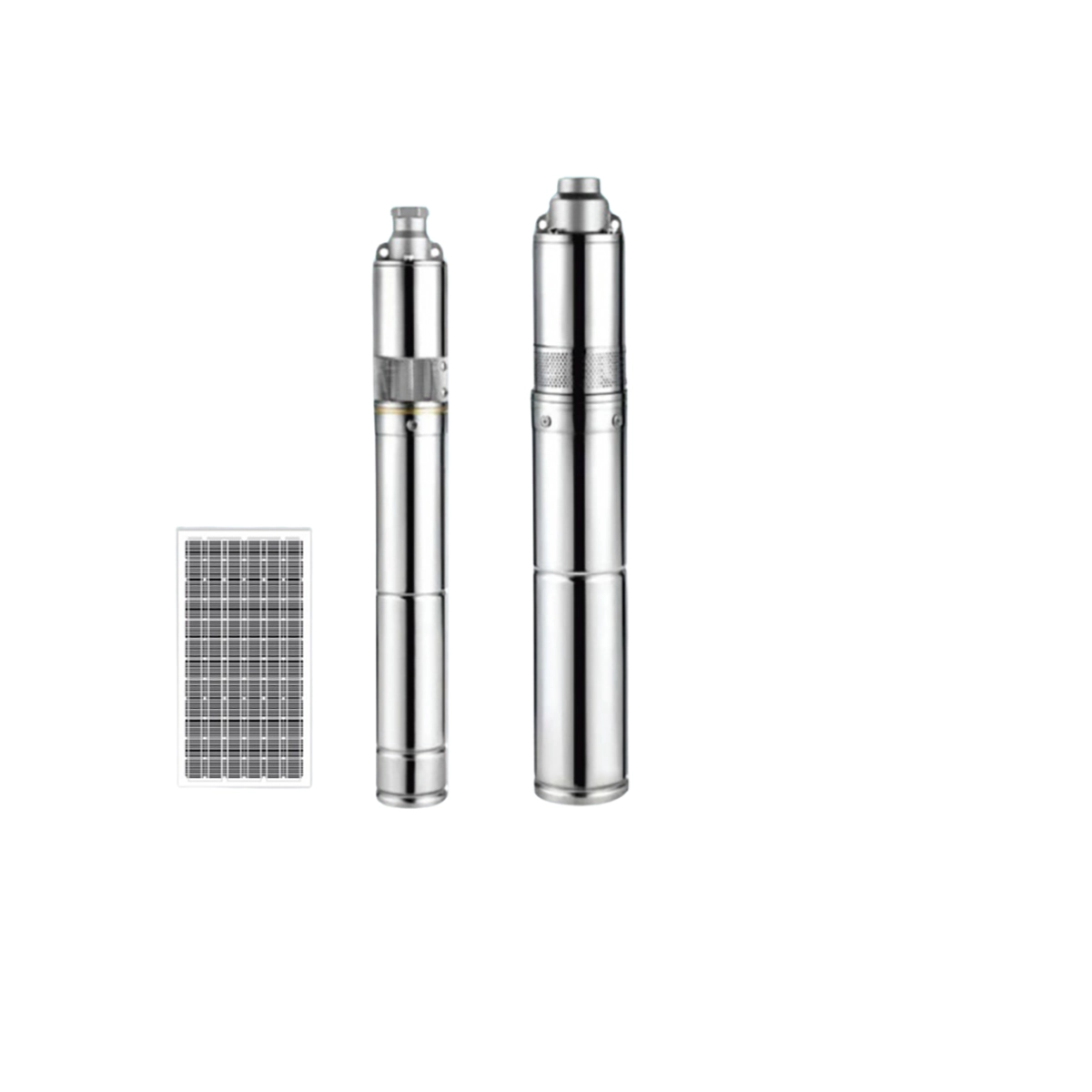 Inge 3 Inch Stainless Steel Screw DC Brushless Solar Borehole Pump 48VDC 400W