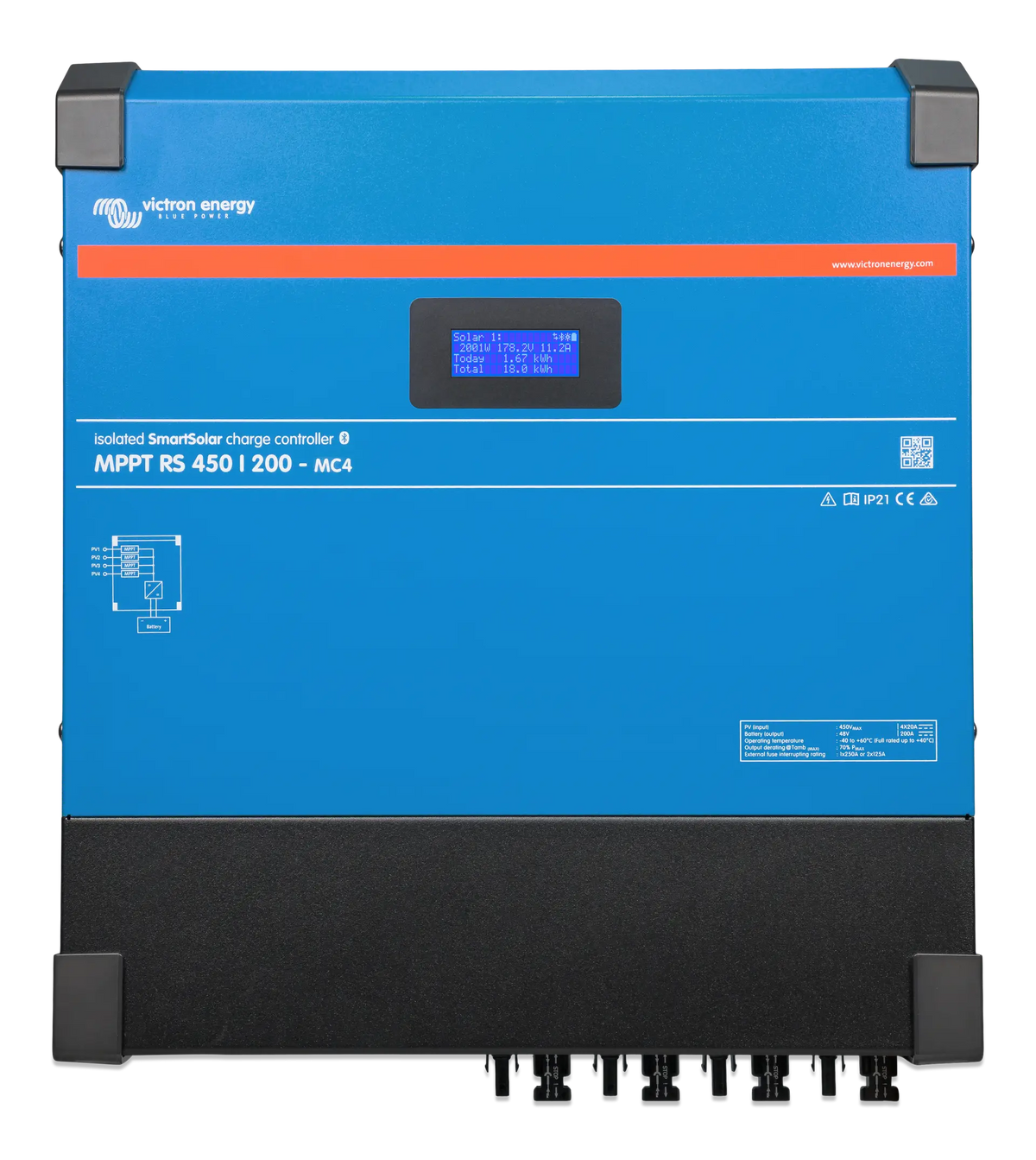 Victron SmartSolar MPPT RS 450/200-MC4
