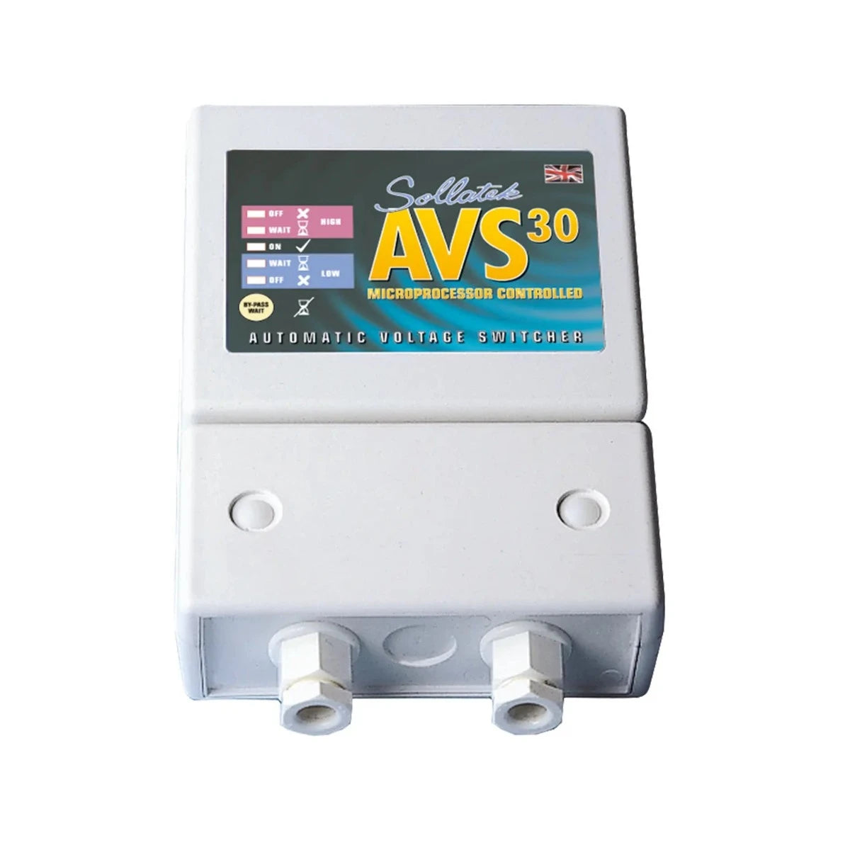 Sollatek Automatic Voltage Switch AVS30 for Home Appliances and Inverters