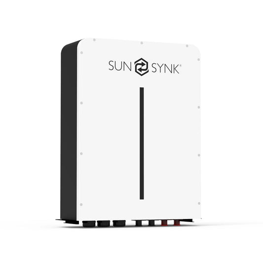 Sunsynk Battery IP65 5.12kWh 51.2V LFP Wall Mount – Efficient and Reliable Energy Storage.
