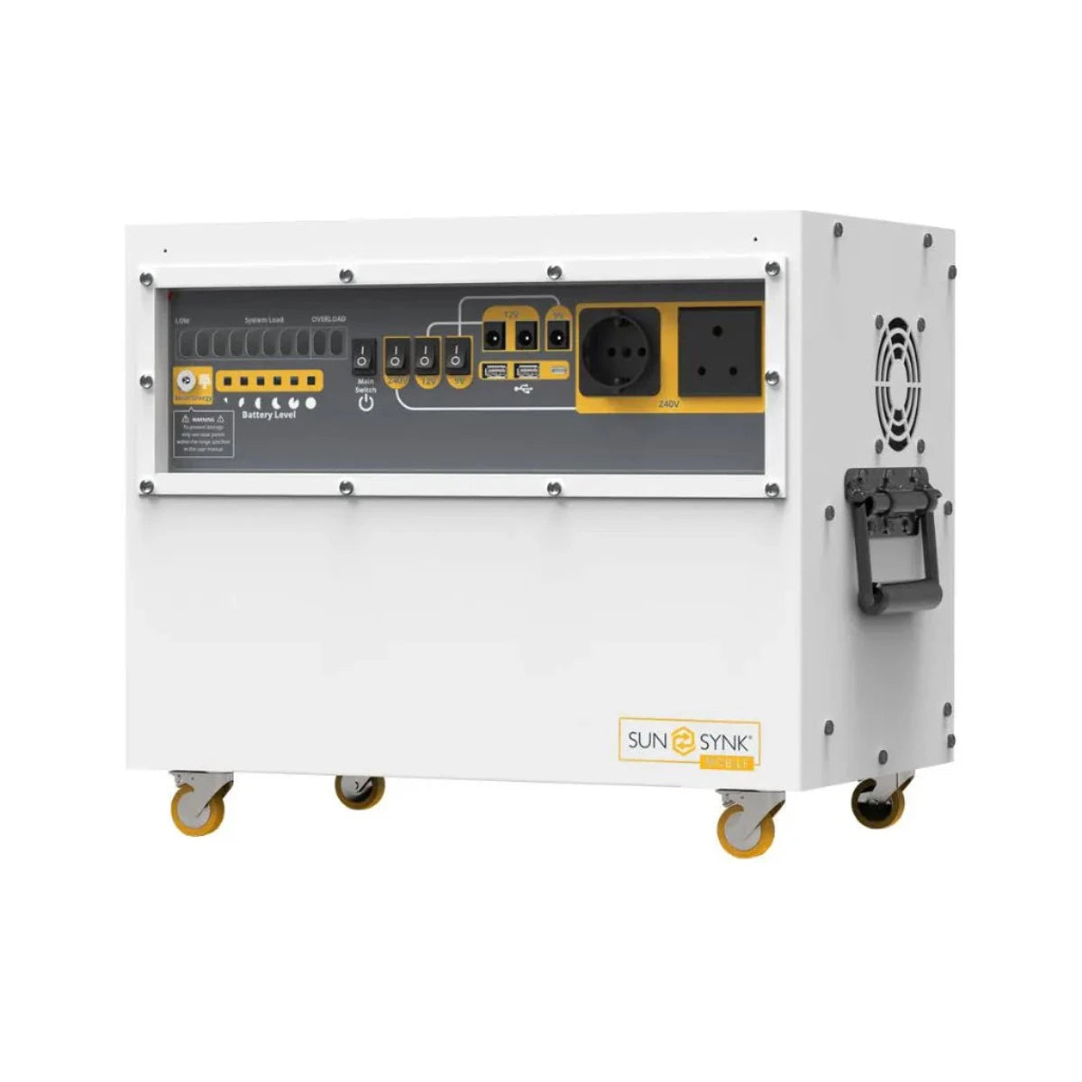 Sunsynk Contour 2000 Portable Power with 1kW Inverter and 2kWh LiFePO4 Battery for Construction and Remote Locations