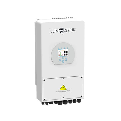 Sunsynk 5kW Hybrid Inverter with Sunsynk 5.32kW 51.2V 104Ah and Battery Connectors Bundle