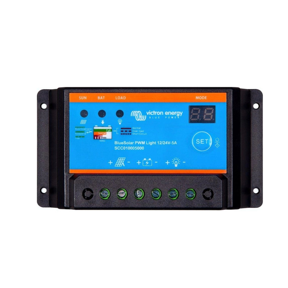 Victron BlueSolar PWM-Light Charge Controller 12/24V-5A