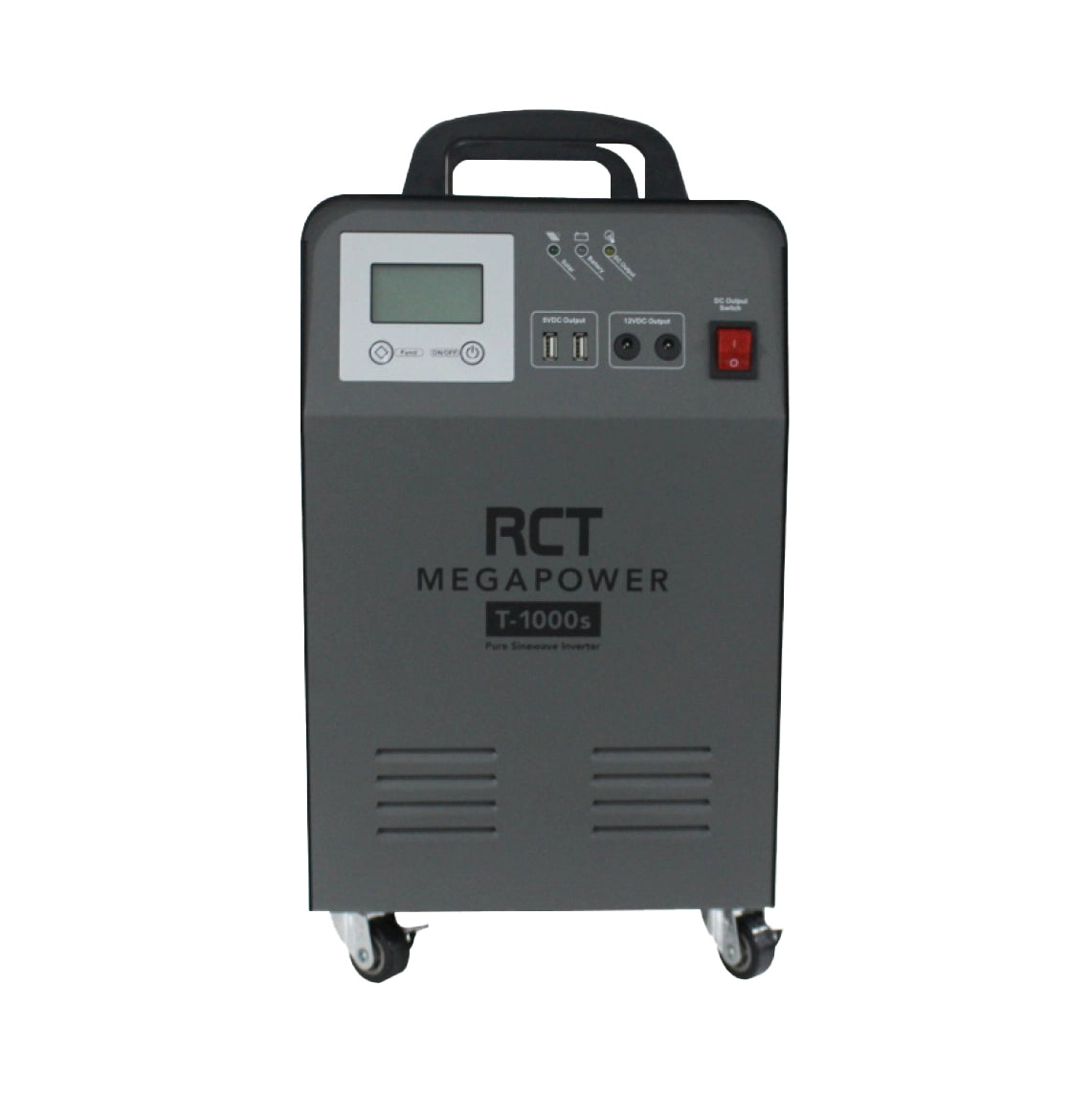 RCT Megapower Lithium 1kva/1000w Inverter Trolley