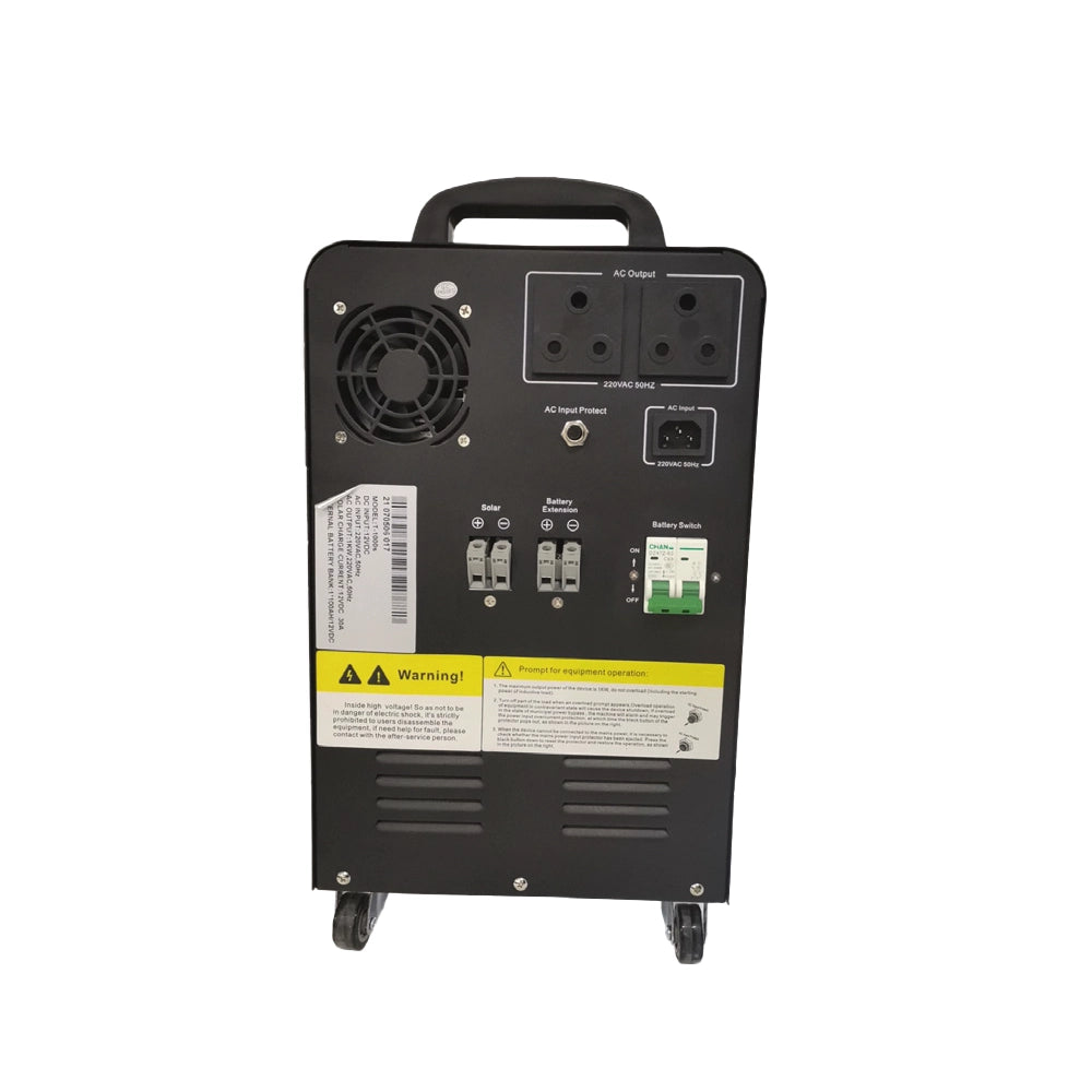 RCT Megapower Lithium 1kva/1000w Inverter Trolley