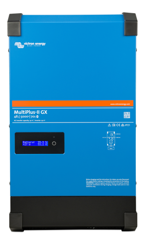 Victron MultiPlus-II 48/5000/70-50 GX inverter/charger with GX functionality for off-grid and grid-connected systems