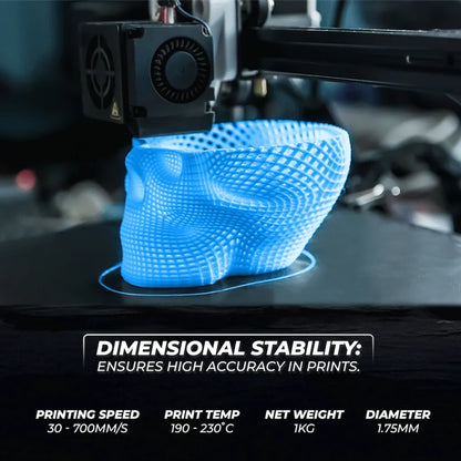 Creality Hyper PLA Filament RFID Blue  1Kg