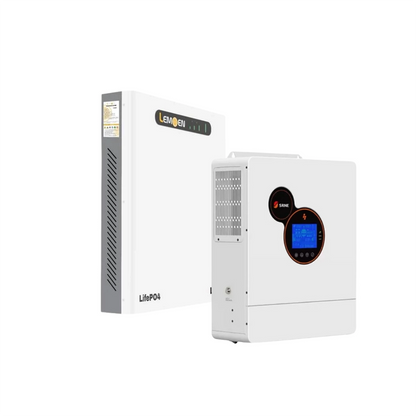 SRNE 5kW Inverter and Lemoen 5.12 Battery-Backup Combo