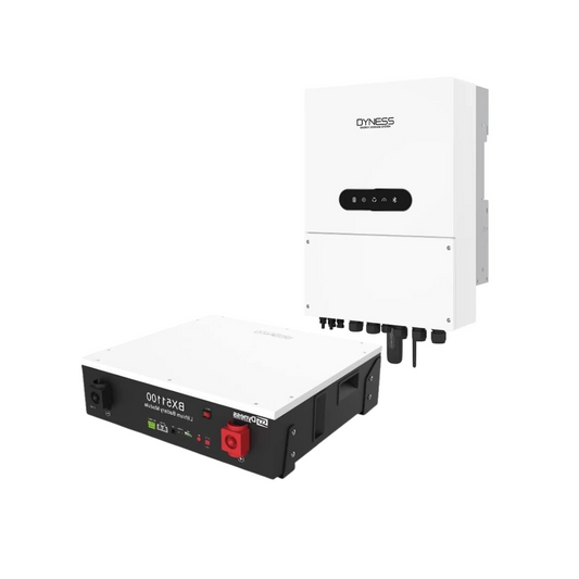 Dyness 6kW Hybrid inverter and 5.12kWh LifeP04 Battery- Combo