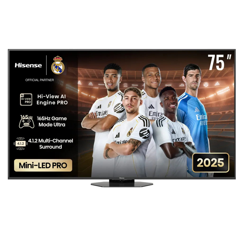 Hisense LEDN75U8Q Mini LED Pro QLED 165hz 4k Smart 75" TV