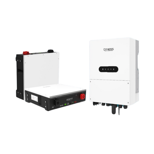 Dyness 8kW Hybrid inverter and two 5.12kWh LifeP04 Battery- Combo