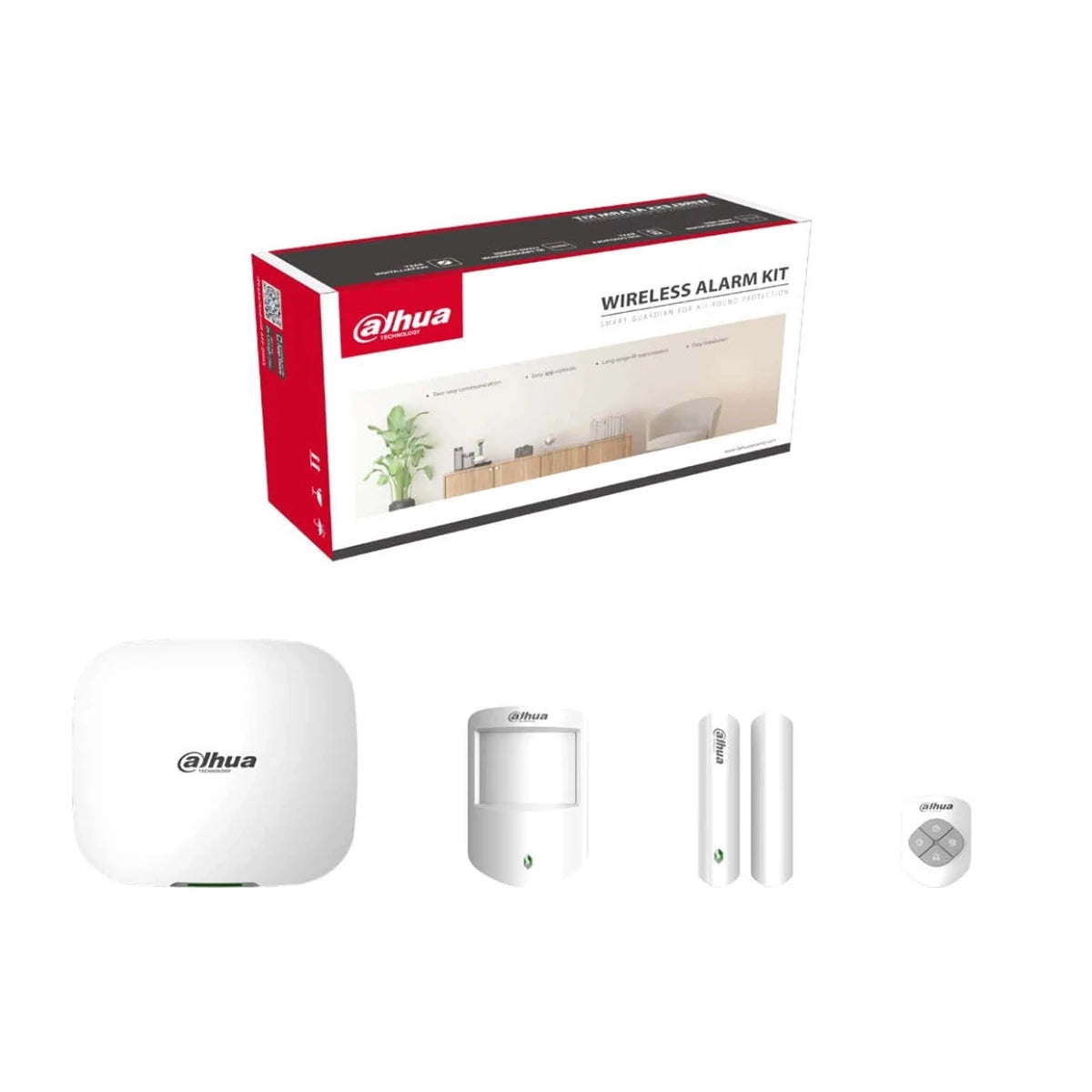 Dahua Wireless Alarm Kit   ARC3000H-03-W2(868) Wired and Wi-Fi (2.4G)