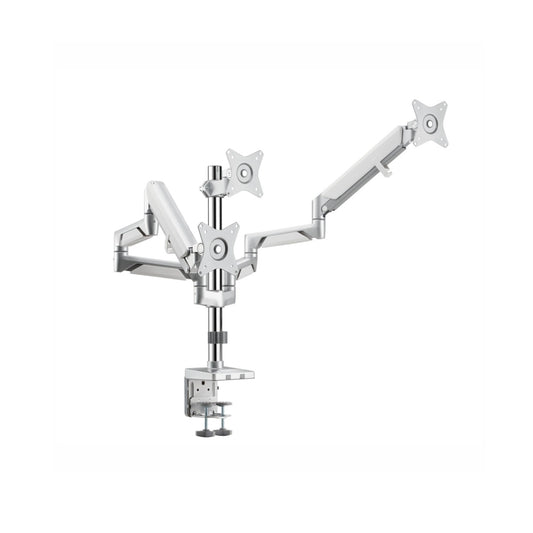 Parrot Triple Monitor Clamp Bracket with Gas Spring Arm