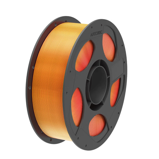 Anycubic PLA Silk Dual Filament – Red/Gold