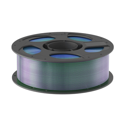 Anycubic PLA Silk Tri-colour Filament 1kg – Blue/Green/Purple