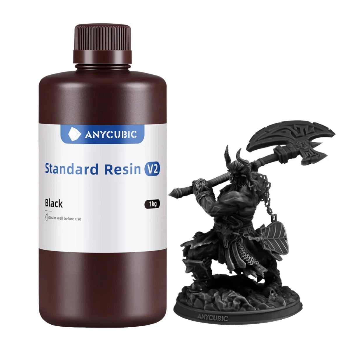 Anycubic Standard Resin V2 – Black