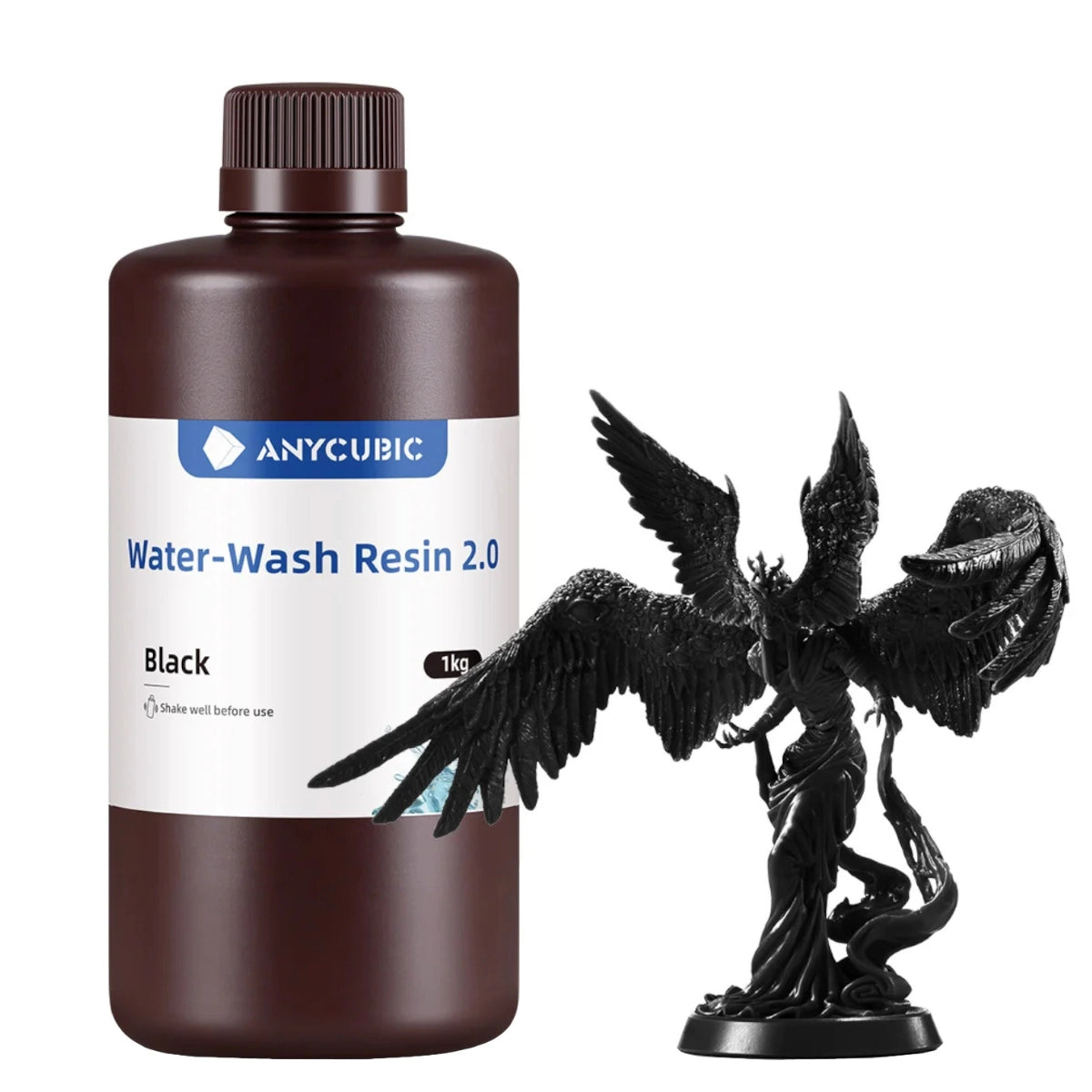 Anycubic Water Wash Resin 2.0 – Black