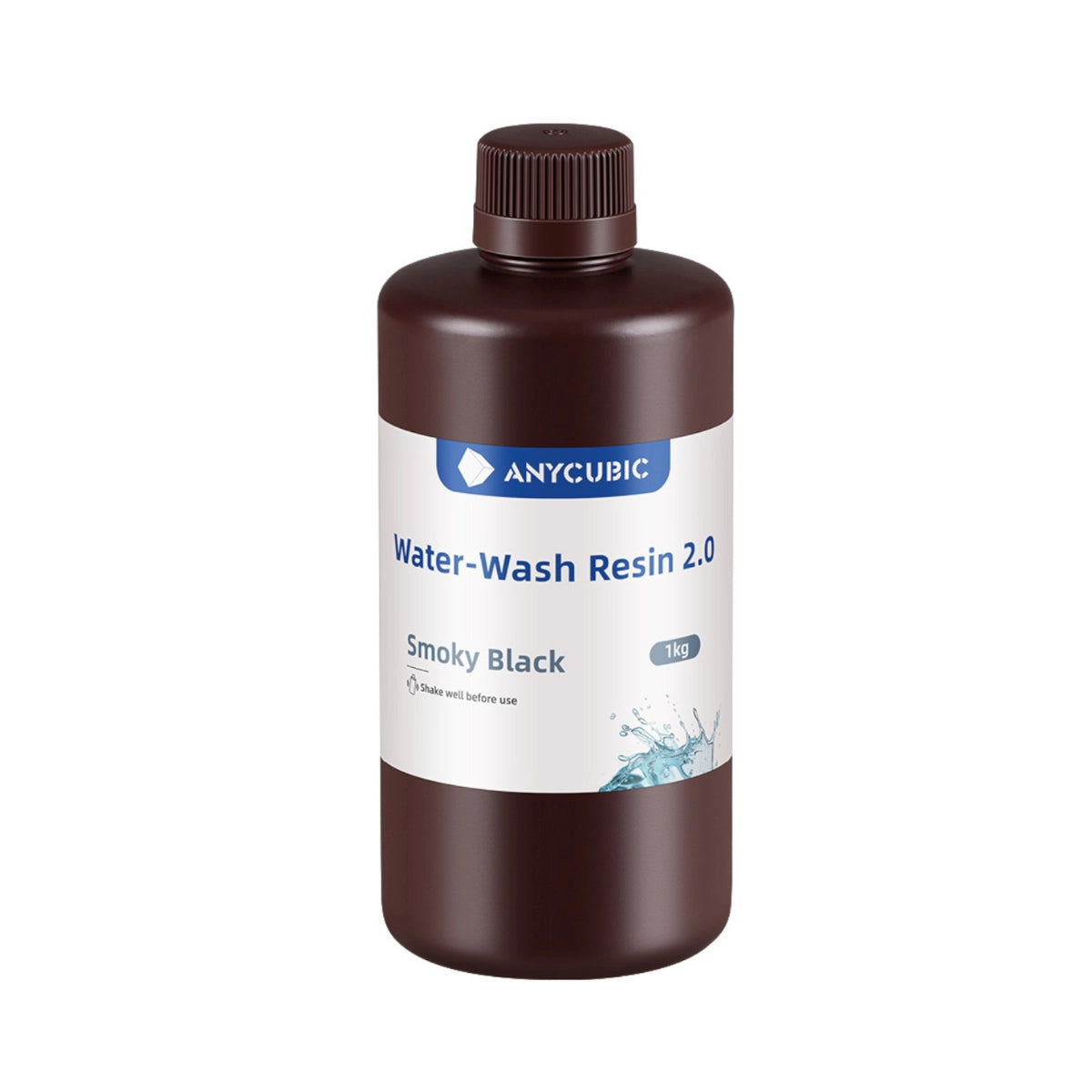 Anycubic Water Wash Resin 2.0 – Smoky Black