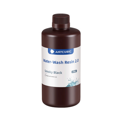 Anycubic Water Wash Resin 2.0 – Smoky Black