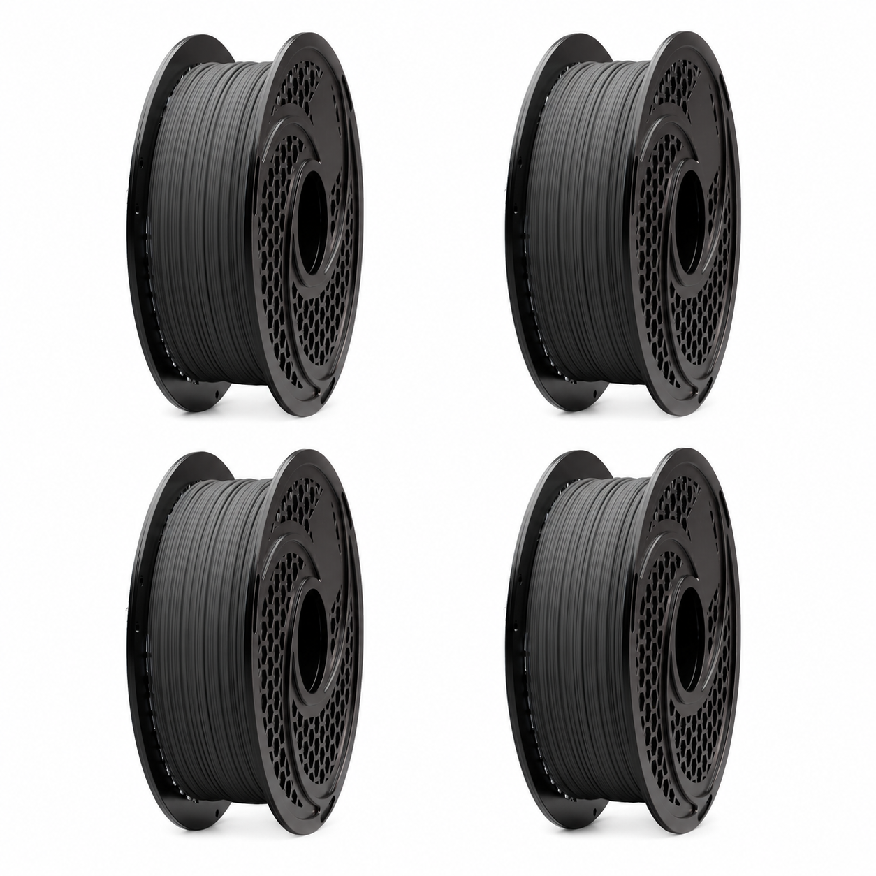 SA Filament | ABS Premium Dark Grey Filament 1kg Rolls, 1.75mm | 6-Pack | Manufactured in South Africa