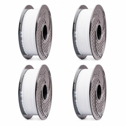 SA Filament | PLA White Filament 1kg, 1.75mm | 4-Pack | Manufactured in South Africa