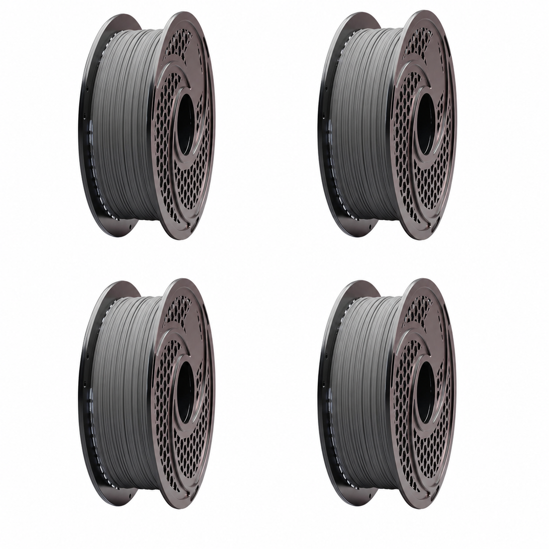 SA Filament | PLA Grey Filament 1kg, 1.75mm | 4-Pack | Manufactured in ...