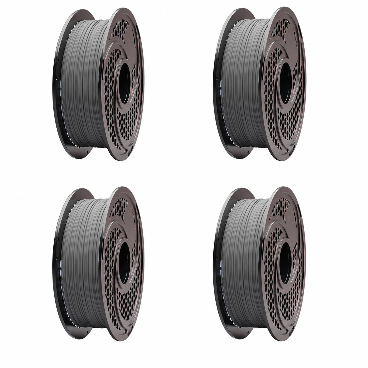 SA Filament | PLA Grey Filament 1kg, 1.75mm | 4-Pack | Manufactured in South Africa