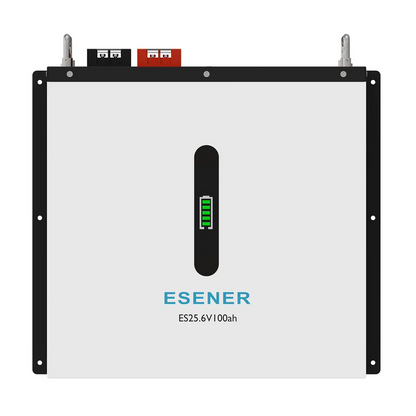 Esener 2.56kwh 25.6v 100Ah LiFePO4 Battery