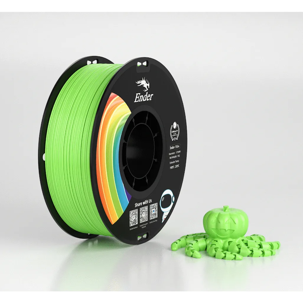 Creality Ender PLA+ Filament Apple Green – 1 kg
