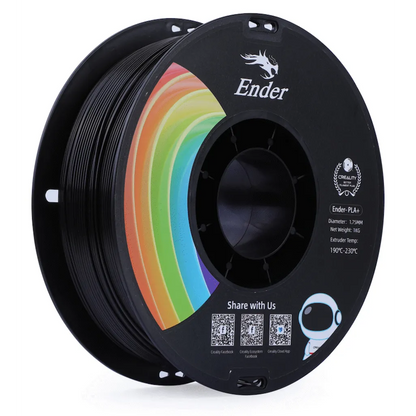 Creality Ender PLA+ Filament Black – 1 kg