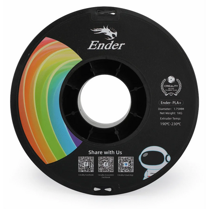 Creality Ender PLA+ Filament Black – 1 kg