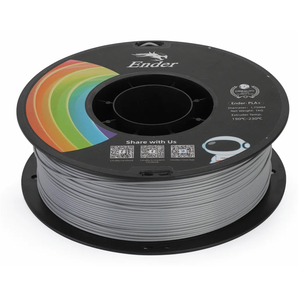 Creality Ender PLA+ Filament Grey – 1 kg