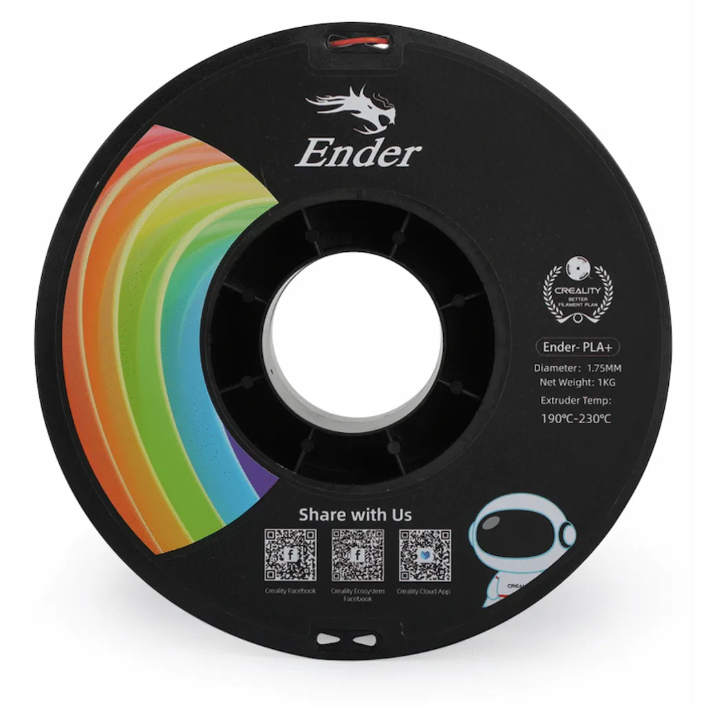 Creality Ender PLA+ Filament Orange – 1 kg
