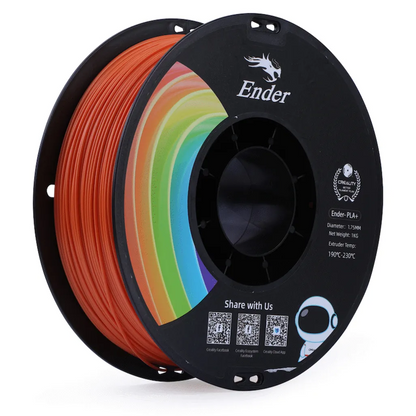 Creality Ender PLA+ Filament Orange – 1 kg
