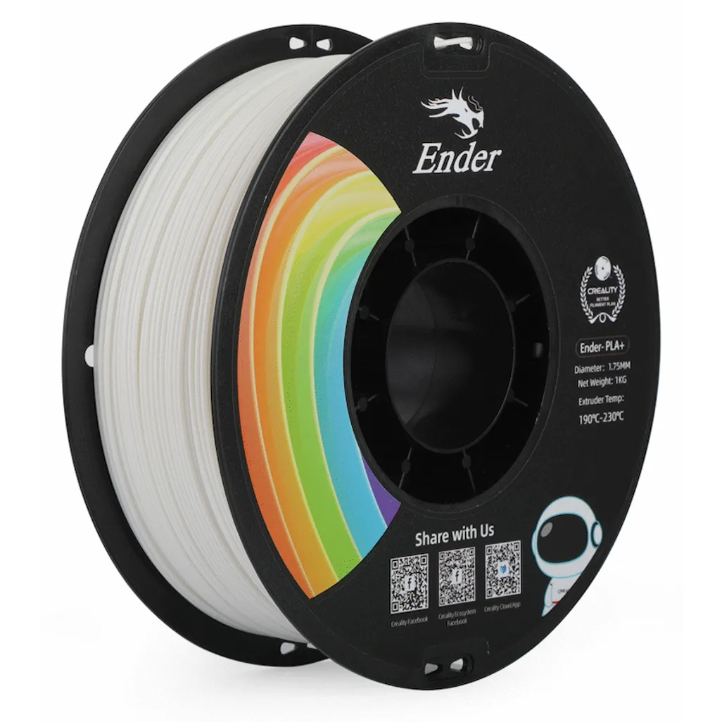 Creality Ender PLA+ Filament White – 1 kg