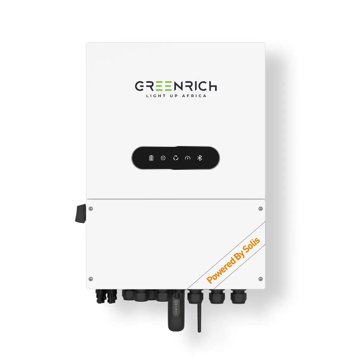 Greenrich 6kW Hybrid Inverter 4.95kWh Wall Mount Lithium Battery - Bundle