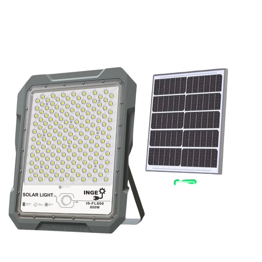 Inge 800W LED Cool White Solar Light with Motion Sensor