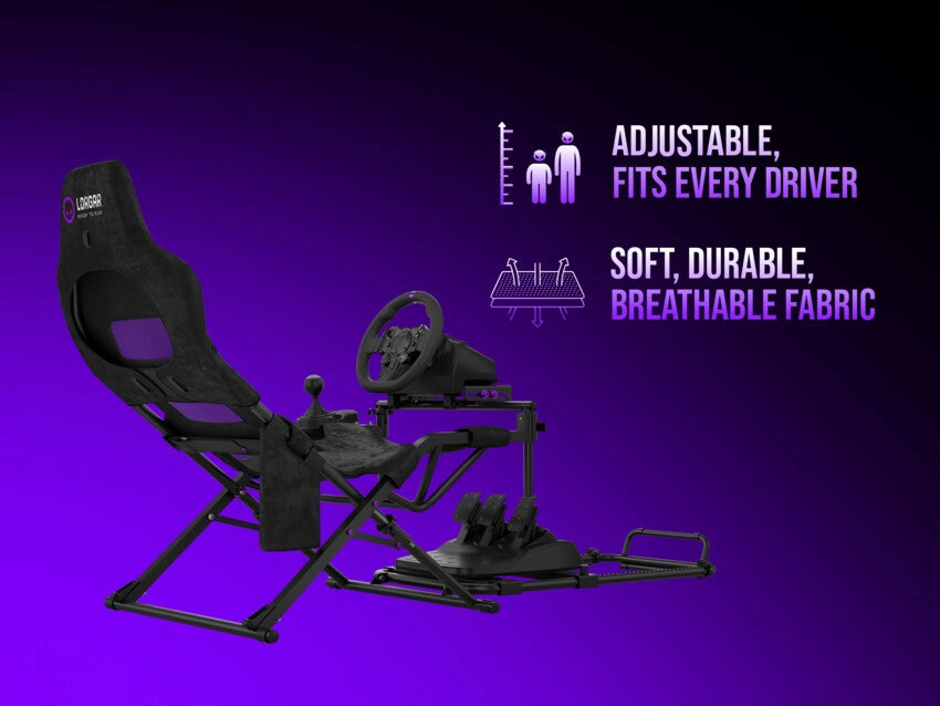 Lorgar FLEX RAF1 Foldable Sim Racing Cockpit