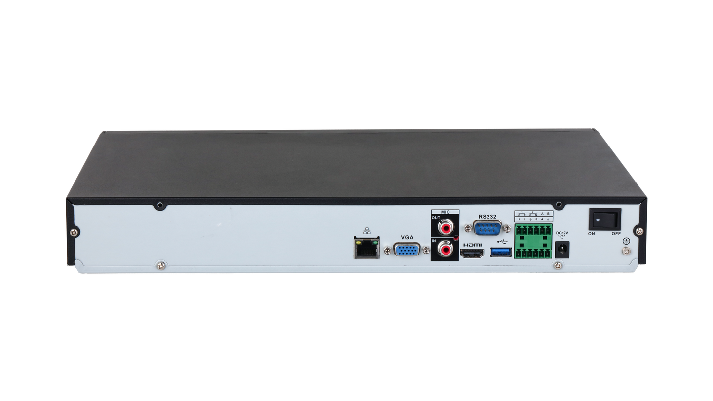 Dahua WizSense 16-Channel 1U 2HDDs NVR