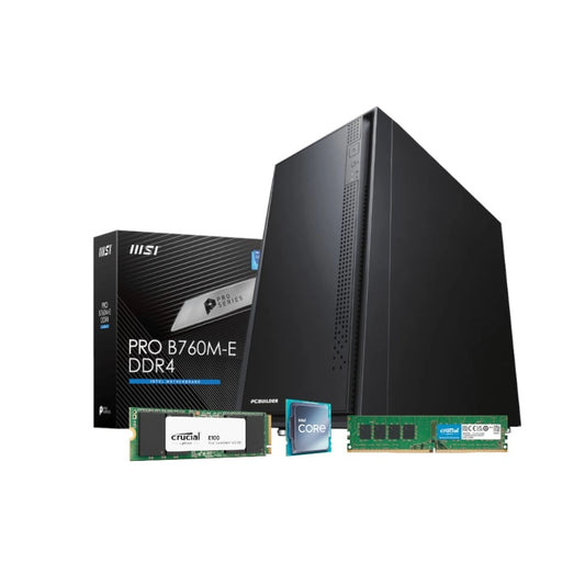 PCBuilder Intel i7-12700 HOME MASTER Windows 11 Desktop PC
