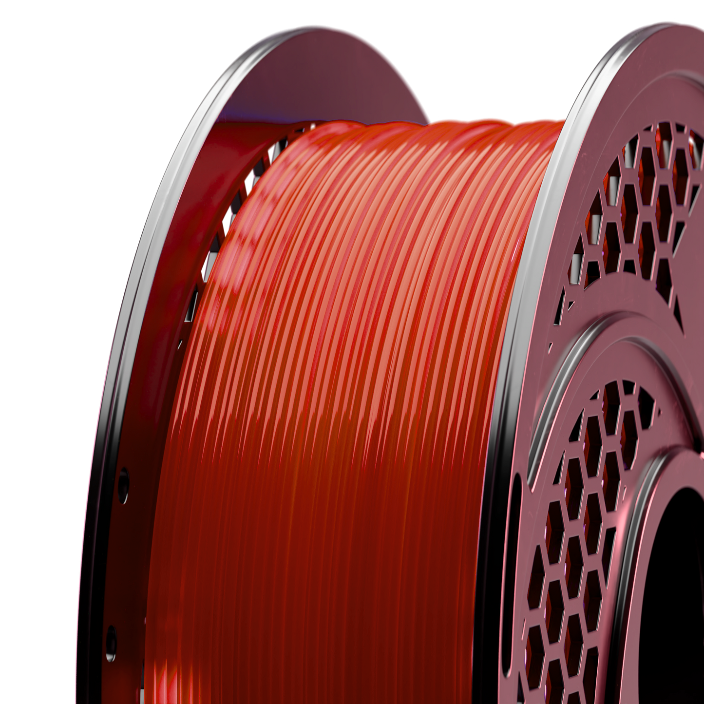 SA Filament | PETG Speed Translucent Red 1kg, 1.75mm | Manufactured in South Africa