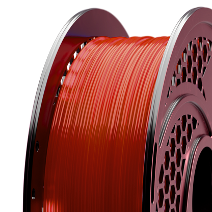 SA Filament | PETG Speed Translucent Red 1kg, 1.75mm | Manufactured in South Africa