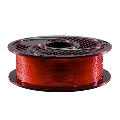 SA Filament | PETG Speed Translucent Red 1kg, 1.75mm | Manufactured in South Africa